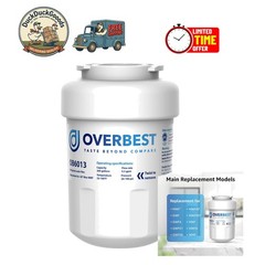 High-Capacity GE MWF Replacement Filter – Reduces Chlorine by 97%, 300 Gallons