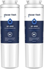 2 PK GLACIER FRESH Refrigerator Water Filter Fits Maytag Waterdrop WD-UKF8001