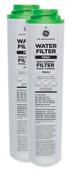 2 PACK GE FQK2J Under Sink Dual Flow Drinking Replacement Water Filter USA