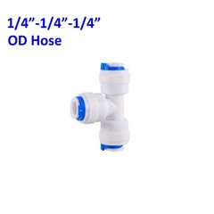 10 pcs of 1/4″ 3/8″ Quick Connect RO Water Filter Fittings Adapter