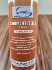 iSpring FP15 10″x2.5″ Sediment Filter Cartridges NSF 5 Micron