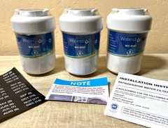 3 PACK Waterdrop WD-MWF Water Filters – New & Sealed – For GE & more
