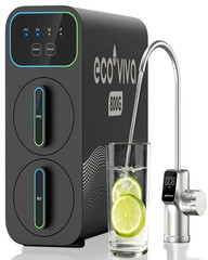 E8 800 GPD Reverse Osmosis Water Filter, 9-Stage Filtration RO System, Undersink