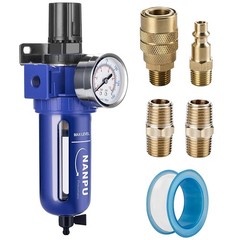 Filtro Regulador Separador De Agua Comprimido Compresor Neumatico Manometro 1/2″