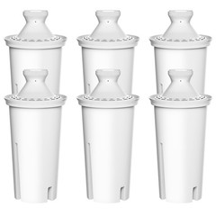 Water Filter Replacement 40 Gallon 6 Count NSF Certified BPAFree for Water Pitc