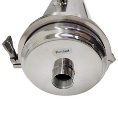 8000L/h Stainless PVDF Ultrafiltration Membrane Filter Water Purifier 1″ NPT