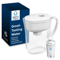 Metro Water Filter Pitcher with Smartlight Change Indicator, Bpa-Free, Replaces
