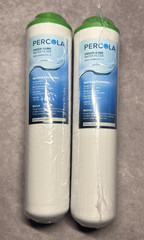 Percola PCL-14 Under Sink Water Filter Replacement 1320 Gallons Lot of 2 Pack