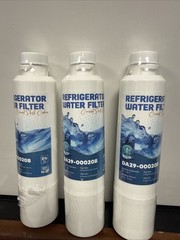 Box of 3 JUNEFAY DA29-00020B Fridge Water Filter Replacement for Samsung HAF-CIN