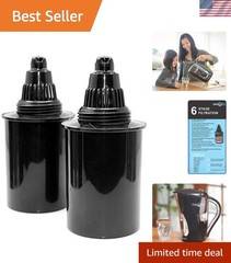 Eco-Friendly Water Filter Replacement Cartridges – 2 Count, Taste & Purity Boost