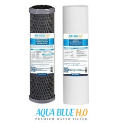 Twin Undersink KEMFLO eco2 replacement filter set ( Sediment &Silver Carbon)