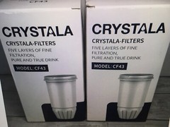 NEW 2 Pack Crystala Water Filter CF43 Zerowater ZR-001 ZR-003 ZR-004 ZR-006