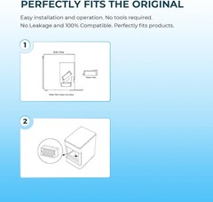 3-Pack NSF Certified GE Opal Ice Maker Filter – Clean, Healthy Ice Guaranteed