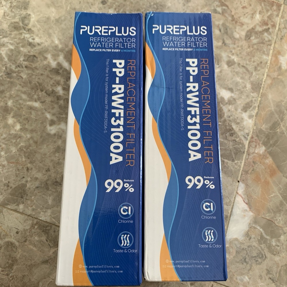PurePlus PP-RWF0700A-S Replacment Refrigerator Water Filter New Lot Of 2