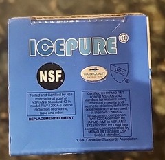 3 PACK – Icepure RWF1200A Refrigerator Water Filters For LG & Kenmore – New