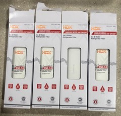 LOT of 4 – HDX EQS-1-S Standard Refrigerator Water Filters For Samsung HAF-QIN