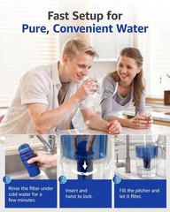 7010E 2-Pack Water Filter Replacement for PUR Pitchers & Dispensers