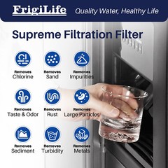 Refrigerator Water Filter Compatible with Frigidaire EPTWFU01, EWF02, 2PACK