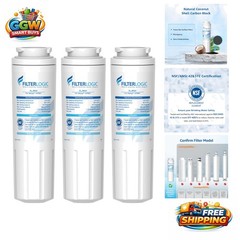 Cleaner Water Guaranteed: 3 Pack Replacement Filters for Multiple Brands