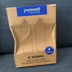 Purewell K Series Water Filters K8012 2 Pack for Berkey (Open Box)