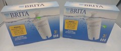 6 Brita Standard Water Filter Pitchers and Dispensers BPA-Free 2 Sealed Boxes