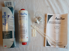 New Lot 2 Aqua Pure AP717 3M Water Filtration In Line Filter Aqua-Pure Set of 2