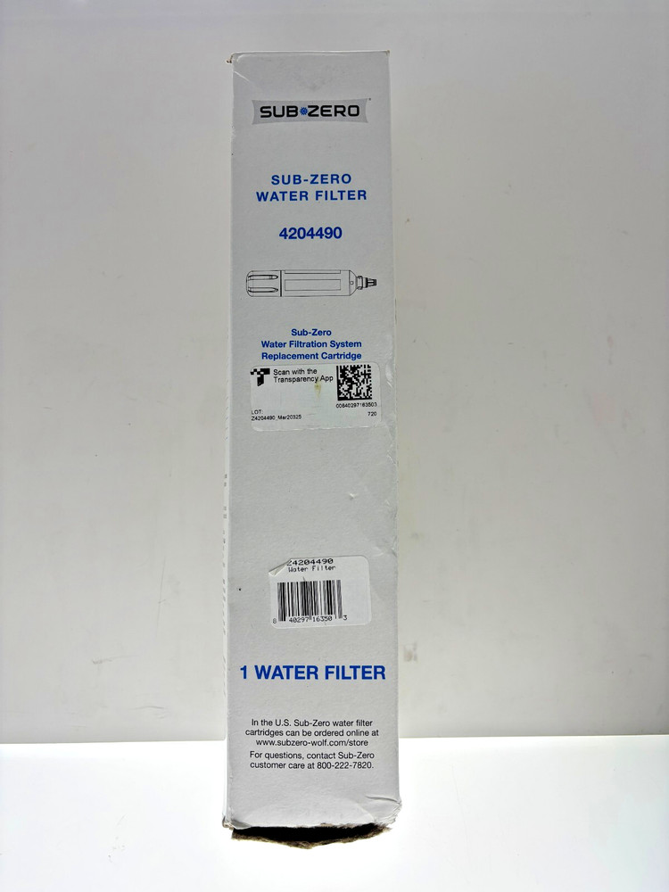 Sub-Zero 4204490 Refrigerator Water Filter