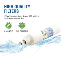 SGF-ZS48 Fits for Sub-Zero 4290510 PRO 48 4204490 Refrigerator Filter (2 Pack)