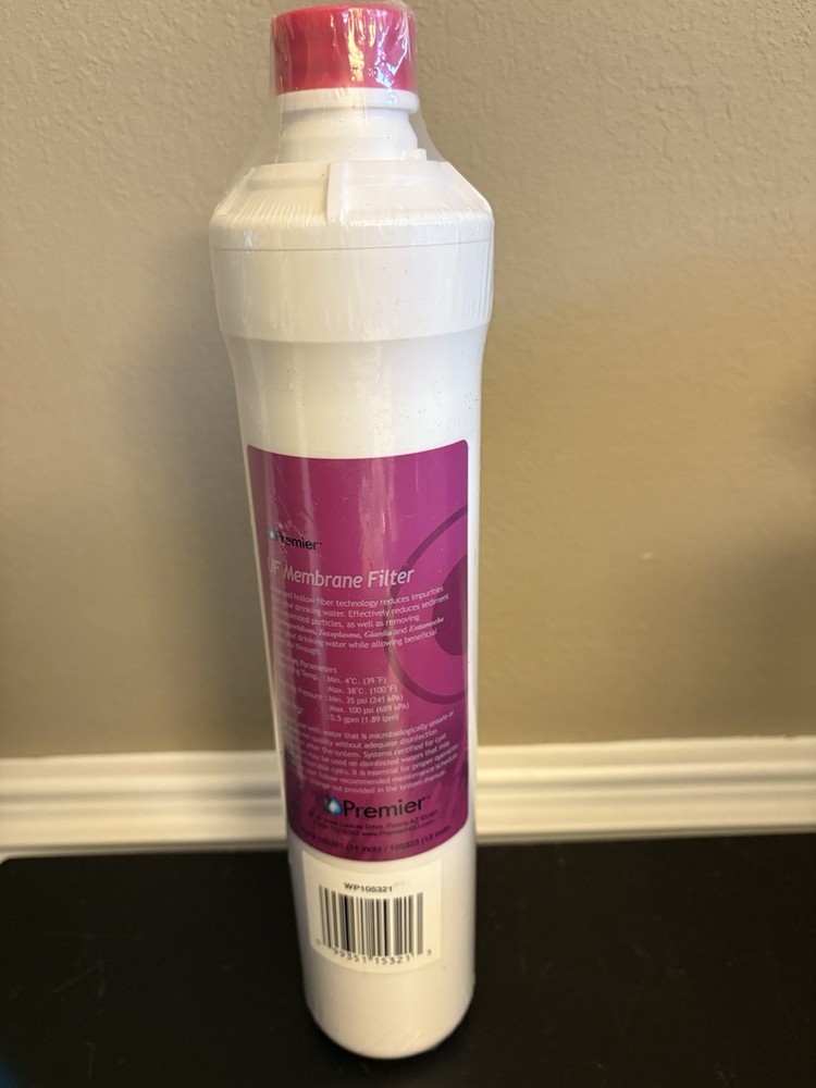 Premier UF Membrane Water Filter WP105321 / WP105323 Purple – NEW AND SEALED