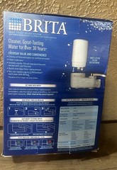 Brita 35214 Basic Tap Water Faucet Filtration System – White