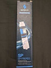 Spiropure SP-FREP01 Refrigerator Water Filter New Sealed Usa