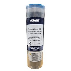 Aries KDF/GAC (1.5lb) Filter Cartridge ( AF-10-2115 ) 2.5″x10″Clear