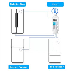 1/2/3/4-PACK DA97-17376B Samsu Refrigerator Wate Filter Replacement US FREE SHIP