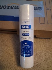 (6) Locofiltr Meltblown Sediment Water Filter Cartridge SMC Series 10×2.5″