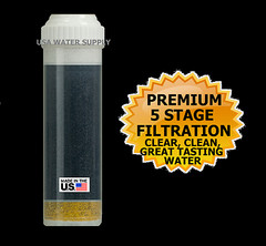 PREMIUM 5 STAGE RO REVERSE OSMOSIS WATER FILTER CARTRIDGE KDF,GAC,CALCITE