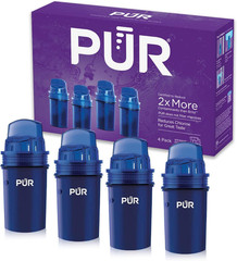 Water Pitcher & Dispenser Replacement Filter 4-Pack, Genuine Water Filter, 2…