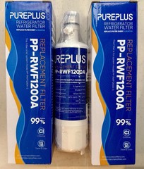 PurePlus Refrigerator Water Filter PP-RWF0700A Brand New Sealed Lot 2