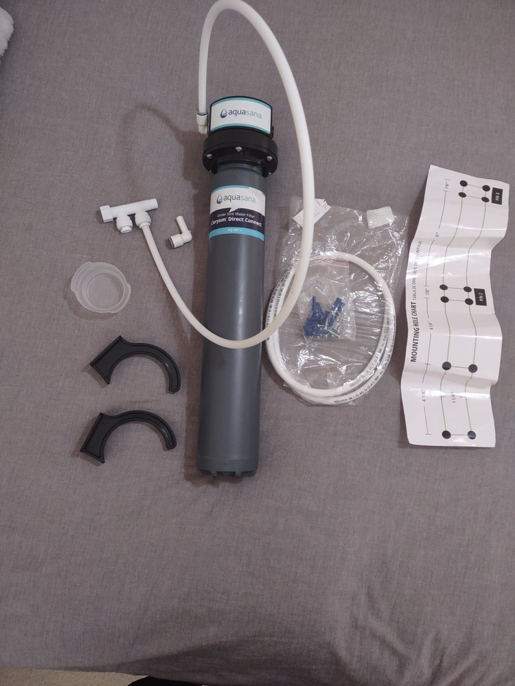 Aquasana Claryum Direct Connect Under Sink Water Filter System AQ-MF-1