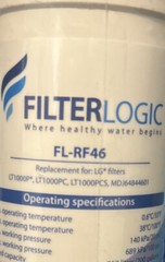 Filter Logic FL-RF46 New, Sealed Replacement For LG Filters
