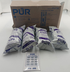 NEW Sealed PUR Water Filter Replacement Cartridges 4 Pack For Pitcher PPF900Z