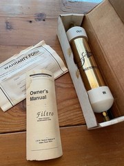 Vintage FILTRO Water Filtration Bacteriostatic Unit ~ TAP 200 ~ Box & Manual