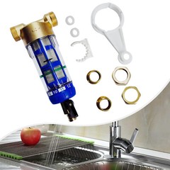 1/2″ Whole House Spin Down Pre-Filter Home Water Filter Remove Sediment Sand HOT