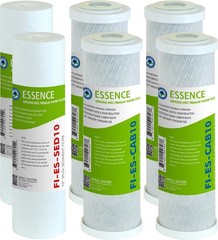 Durable Sediment & Carbon Filter Set for APEC Essence RO Systems – 1 Supply