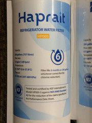 Qty 2 – New Haprait HP005 Refrigerator Water Filter