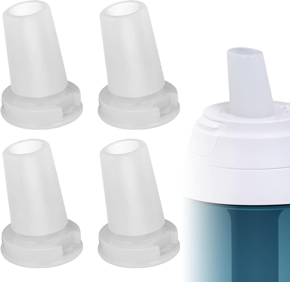 4 Pack Brita Water Bottle Mouthpiece Replacement – Silicone Bite Valve for Br…