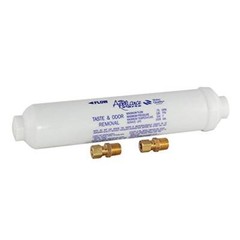 EZ-FLO 60461N In-Line Water Filter for Taste and Odor, 10″ Length, White
