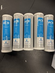 5 Activated Carbon Block Water Filter Replacement – 10 inch 5 Micron – ACB