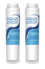 AQUA CREST Under Sink Water Filter, Replacement for GE® FQSLF, GXSV65R, 2 Pack