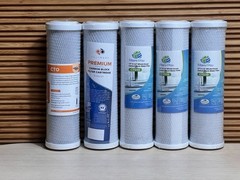 Filters4You 10″x2.5″ Whole House Carbon Block Water Filters CTO10 Lot of 5