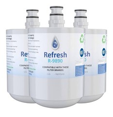 Refresh R-9890 Replacement Water Filter – Fits LG Refresh Refrigerators (3 Pack)